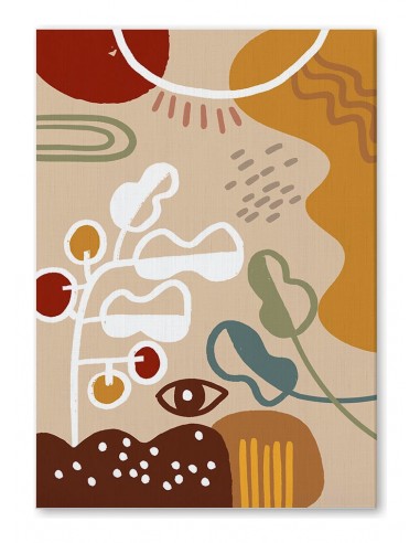 Cuadro Abstracto 35x50cm Canvas  Arte Decorativo Diseño 0015