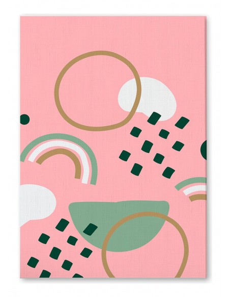 Cuadro Abstracto 35x50cm Canvas  Arte Decorativo Diseño 0019