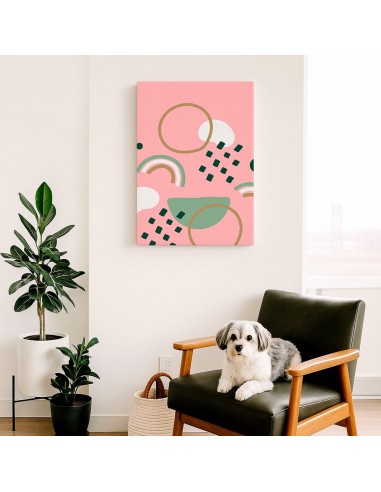Cuadro Abstracto 35x50cm Canvas  Arte Decorativo Diseño 0019