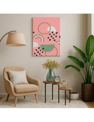 Cuadro Abstracto 35x50cm Canvas  Arte Decorativo Diseño 0019