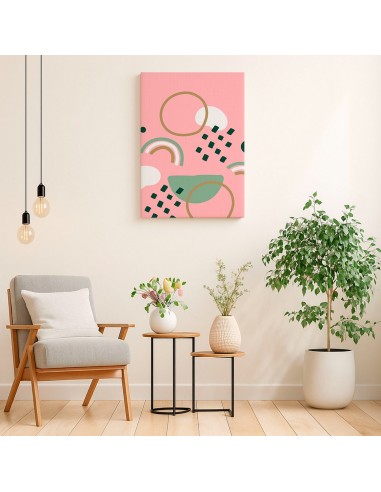 Cuadro Abstracto 35x50cm Canvas  Arte Decorativo Diseño 0019