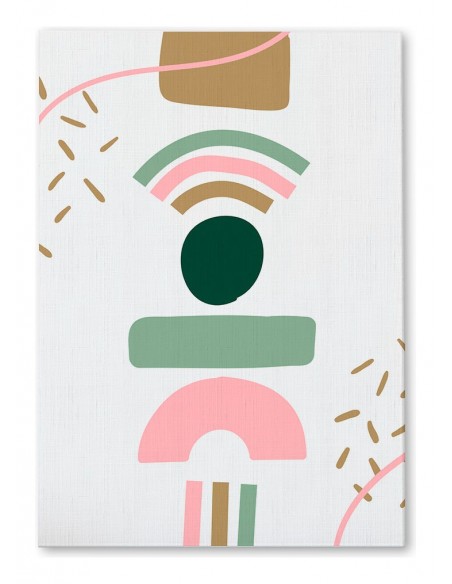 Cuadro Abstracto 35x50cm Canvas  Arte Decorativo Diseño 0020
