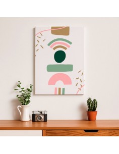 Cuadro Abstracto 35x50cm Canvas  Arte Decorativo Diseño 0020 2