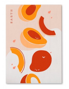 Cuadro Abstracto 35x50cm Canvas  Arte Decorativo Diseño 0023