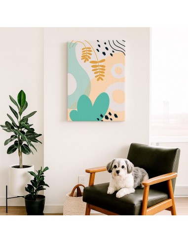 Cuadro Abstracto 35x50cm Canvas  Arte Decorativo Diseño 0026