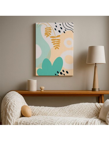 Cuadro Abstracto 35x50cm Canvas  Arte Decorativo Diseño 0026