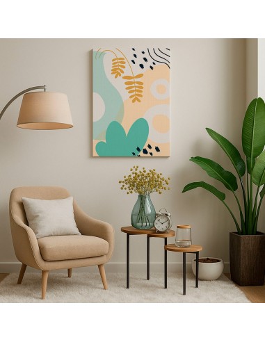 Cuadro Abstracto 35x50cm Canvas  Arte Decorativo Diseño 0027