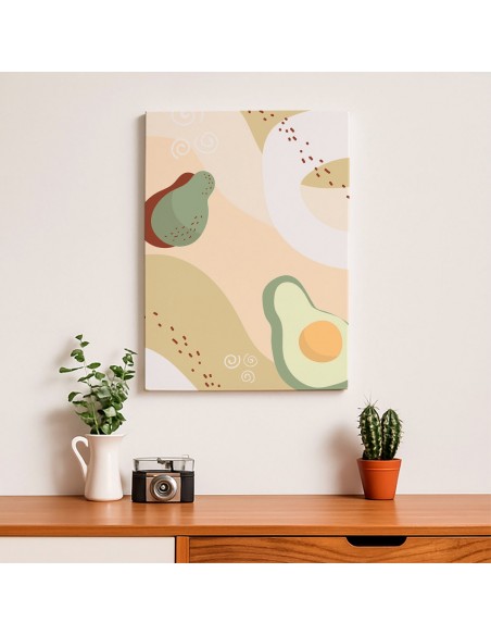 Cuadro Abstracto 35x50cm Canvas  Arte Decorativo Diseño 0029
