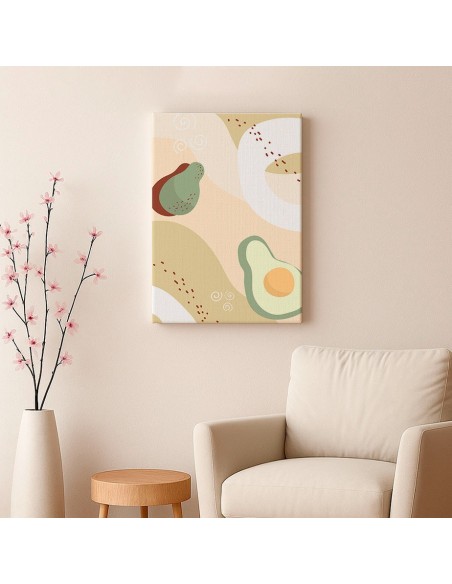 Cuadro Abstracto 35x50cm Canvas  Arte Decorativo Diseño 0029