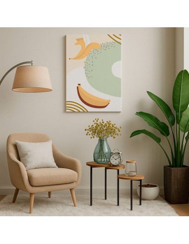 Cuadro Abstracto 35x50cm Canvas  Arte Decorativo Diseño 0030