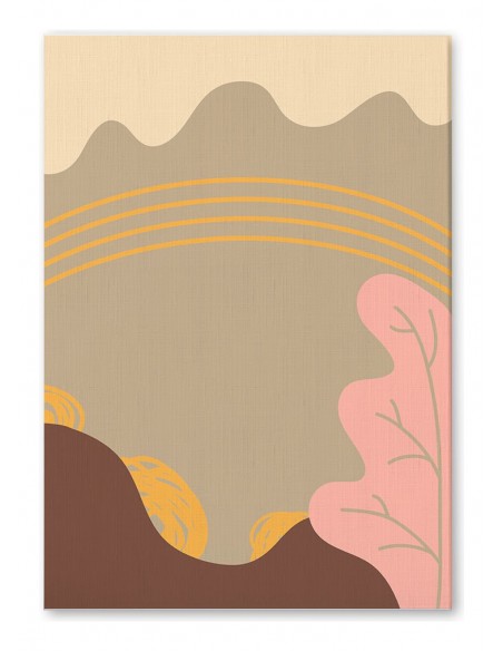 Cuadro Abstracto 35x50cm Canvas  Arte Decorativo Diseño 0031