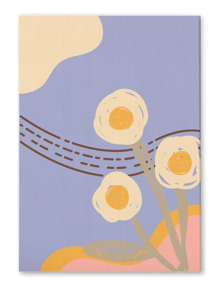 Cuadro Abstracto 35x50cm Canvas  Arte Decorativo Diseño 0032
