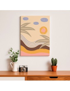 Cuadro Abstracto 35x50cm Canvas  Arte Decorativo Diseño 0033 2