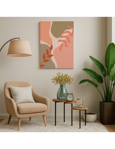 Cuadro Abstracto 35x50cm Canvas  Arte Decorativo Diseño 0034