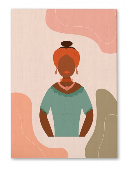 Cuadro Abstracto 35x50cm Canvas  Arte Decorativo Diseño 0035