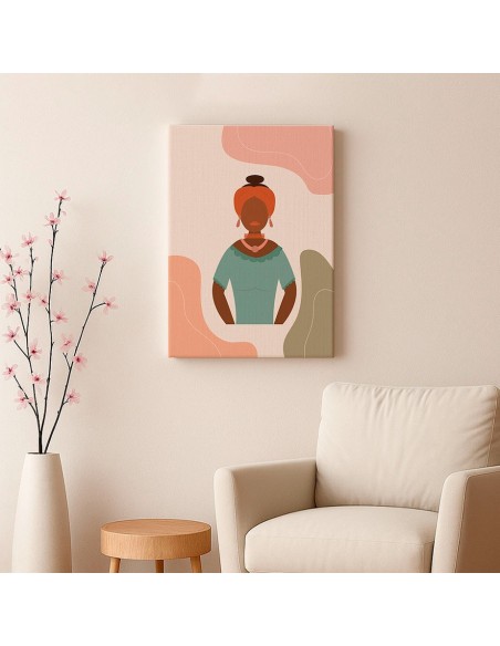 Cuadro Abstracto 35x50cm Canvas  Arte Decorativo Diseño 0035
