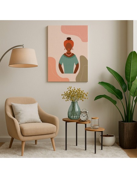 Cuadro Abstracto 35x50cm Canvas  Arte Decorativo Diseño 0035
