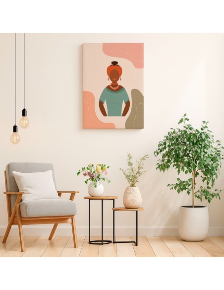 Cuadro Abstracto 35x50cm Canvas  Arte Decorativo Diseño 0035