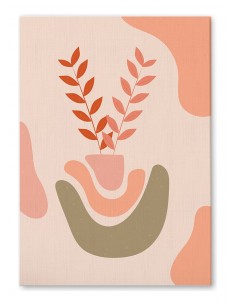 Cuadro Abstracto 35x50cm Canvas  Arte Decorativo Diseño 0036