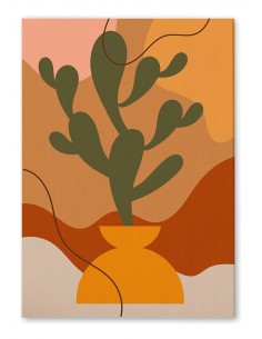 Cuadro Abstracto 35x50cm Canvas  Arte Decorativo Diseño 0037