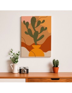 Cuadro Abstracto 35x50cm Canvas  Arte Decorativo Diseño 0037 2