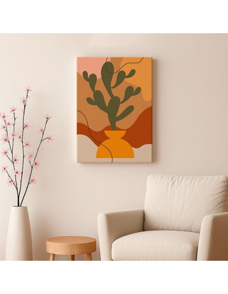 Cuadro Abstracto 35x50cm Canvas  Arte Decorativo Diseño 0037