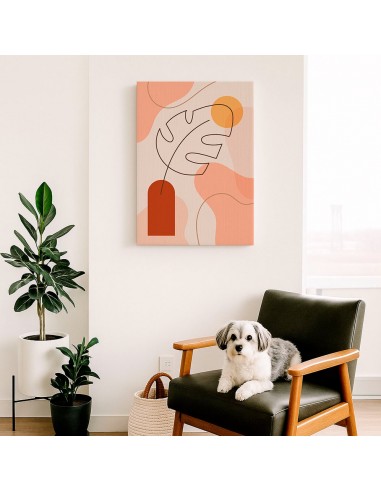 Cuadro Abstracto 35x50cm Canvas  Arte Decorativo Diseño 0038