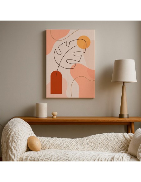 Cuadro Abstracto 35x50cm Canvas  Arte Decorativo Diseño 0038