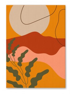 Cuadro Abstracto 35x50cm Canvas  Arte Decorativo Diseño 0039