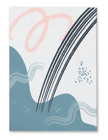 Cuadro Abstracto 35x50cm Canvas  Arte Decorativo Diseño 0040