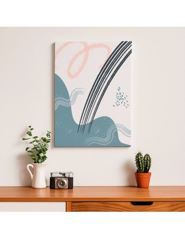 Cuadro Abstracto 35x50cm Canvas  Arte Decorativo Diseño 0040