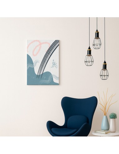 Cuadro Abstracto 35x50cm Canvas  Arte Decorativo Diseño 0040