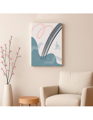 Cuadro Abstracto 35x50cm Canvas  Arte Decorativo Diseño 0040