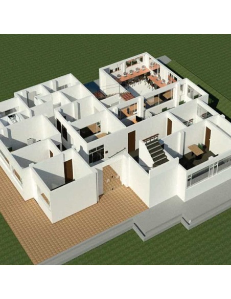 Modelado 3D Arquitectónico - Visualizaciones Detalladas y Precisas