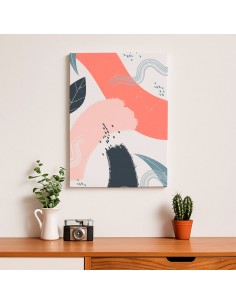 Cuadro Abstracto 35x50cm Canvas  Arte Decorativo Diseño 0041 2