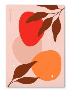 Cuadro Abstracto 35x50cm Canvas  Arte Decorativo Diseño 0043