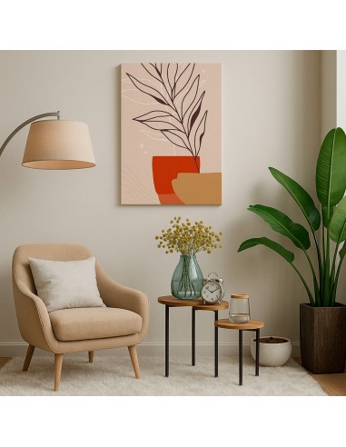 Cuadro Abstracto 35x50cm Canvas  Arte Decorativo Diseño 0045