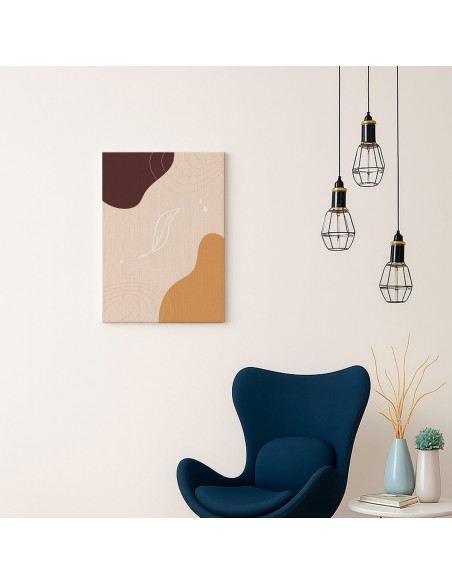 Cuadro Abstracto 35x50cm Canvas  Arte Decorativo Diseño 0046