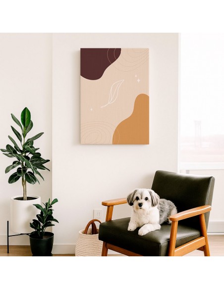 Cuadro Abstracto 35x50cm Canvas  Arte Decorativo Diseño 0046