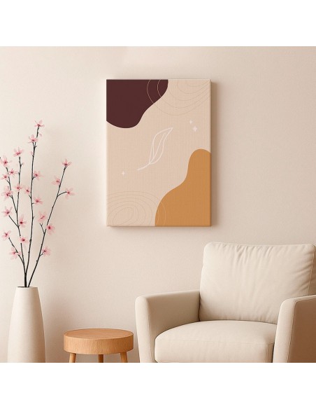 Cuadro Abstracto 35x50cm Canvas  Arte Decorativo Diseño 0046