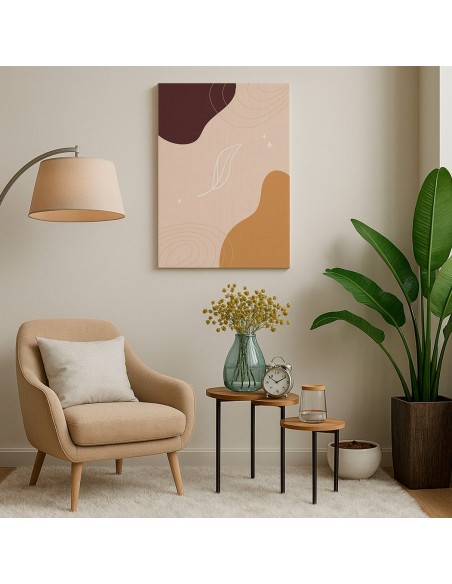 Cuadro Abstracto 35x50cm Canvas  Arte Decorativo Diseño 0046