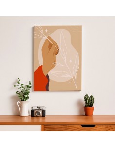 Cuadro Abstracto 35x50cm Canvas  Arte Decorativo Diseño 0047 2