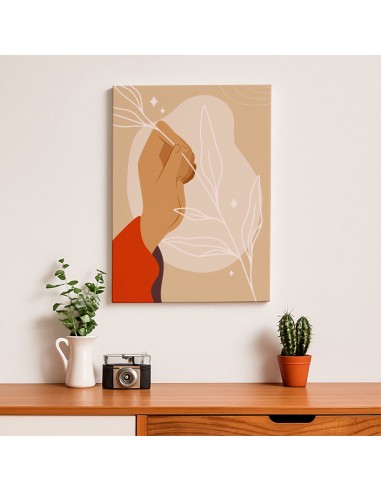 Cuadro Abstracto 35x50cm Canvas  Arte Decorativo Diseño 0047