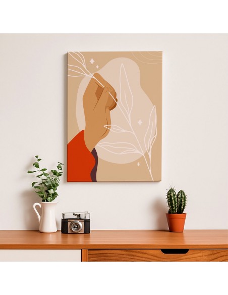 Cuadro Abstracto 35x50cm Canvas  Arte Decorativo Diseño 0047