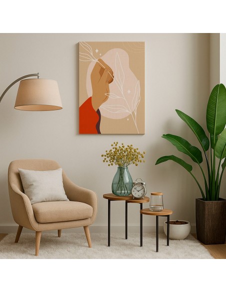 Cuadro Abstracto 35x50cm Canvas  Arte Decorativo Diseño 0047