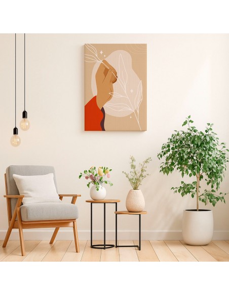 Cuadro Abstracto 35x50cm Canvas  Arte Decorativo Diseño 0047