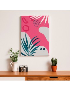 Cuadro Abstracto 35x50cm Canvas  Arte Decorativo Diseño 0048 2