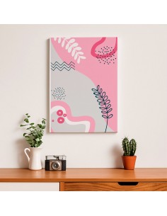 Cuadro Abstracto 35x50cm Canvas  Arte Decorativo Diseño 0050 2