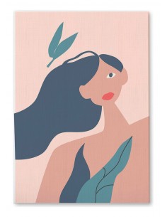 Cuadro Abstracto 35x50cm Canvas  Arte Decorativo Diseño 0051