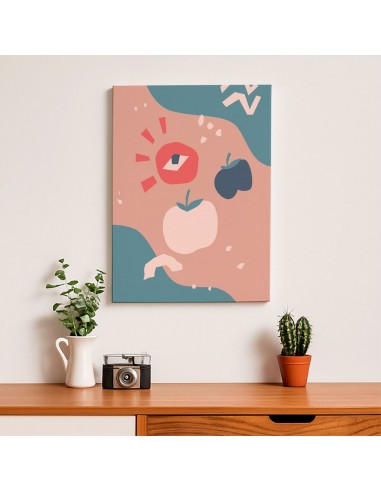 Cuadro Abstracto 35x50cm Canvas  Arte Decorativo Diseño 0053